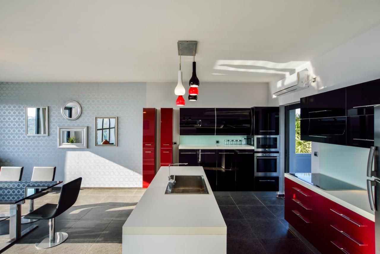 Adorno Luxury Villas Chorafakia Bagian luar foto