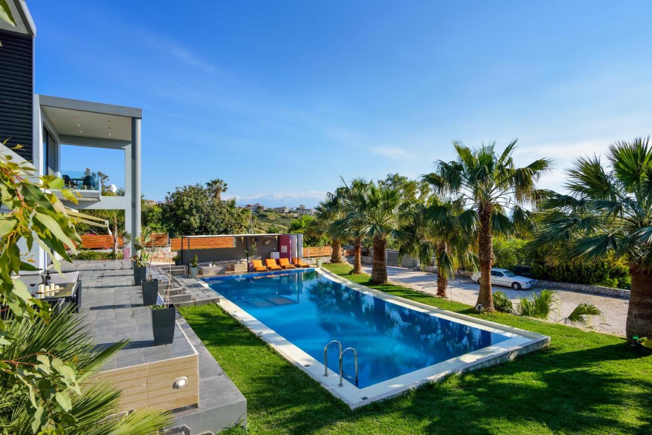 Adorno Luxury Villas Chorafakia Bagian luar foto
