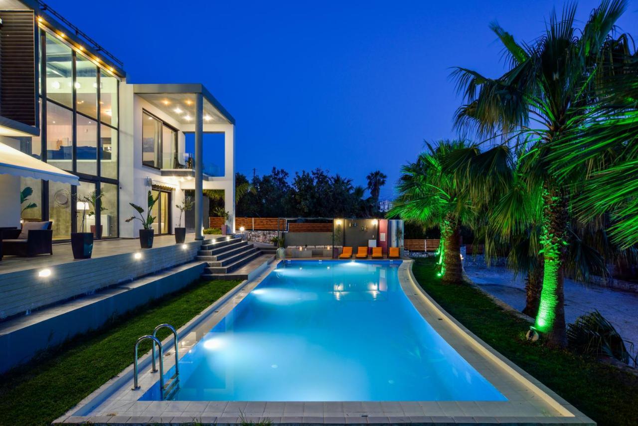 Adorno Luxury Villas Chorafakia Bagian luar foto