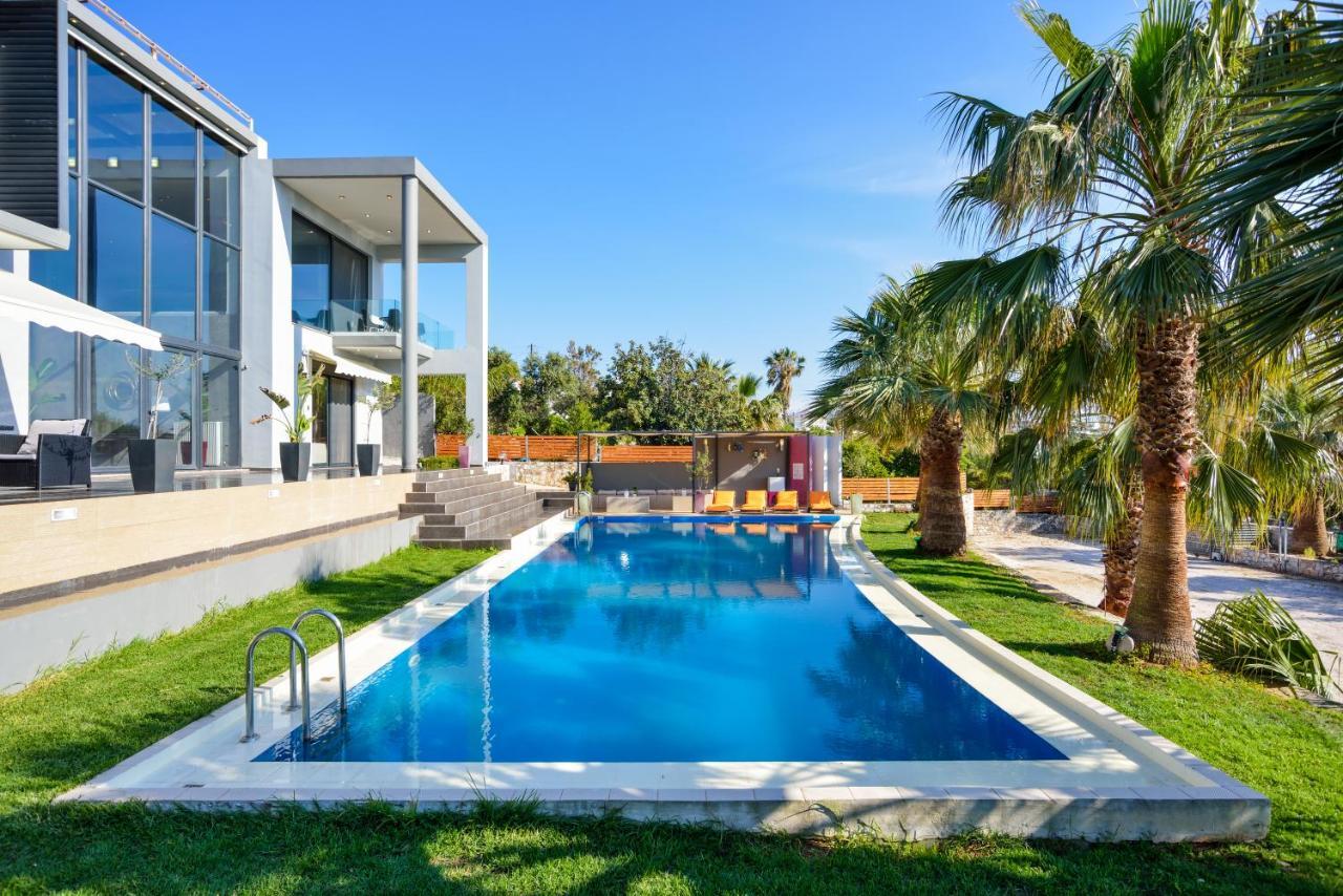 Adorno Luxury Villas Chorafakia Bagian luar foto