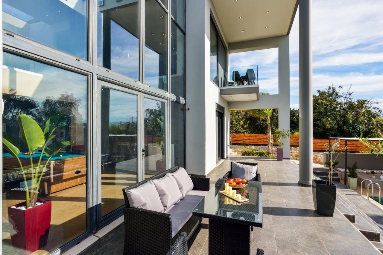 Adorno Luxury Villas Chorafakia Bagian luar foto