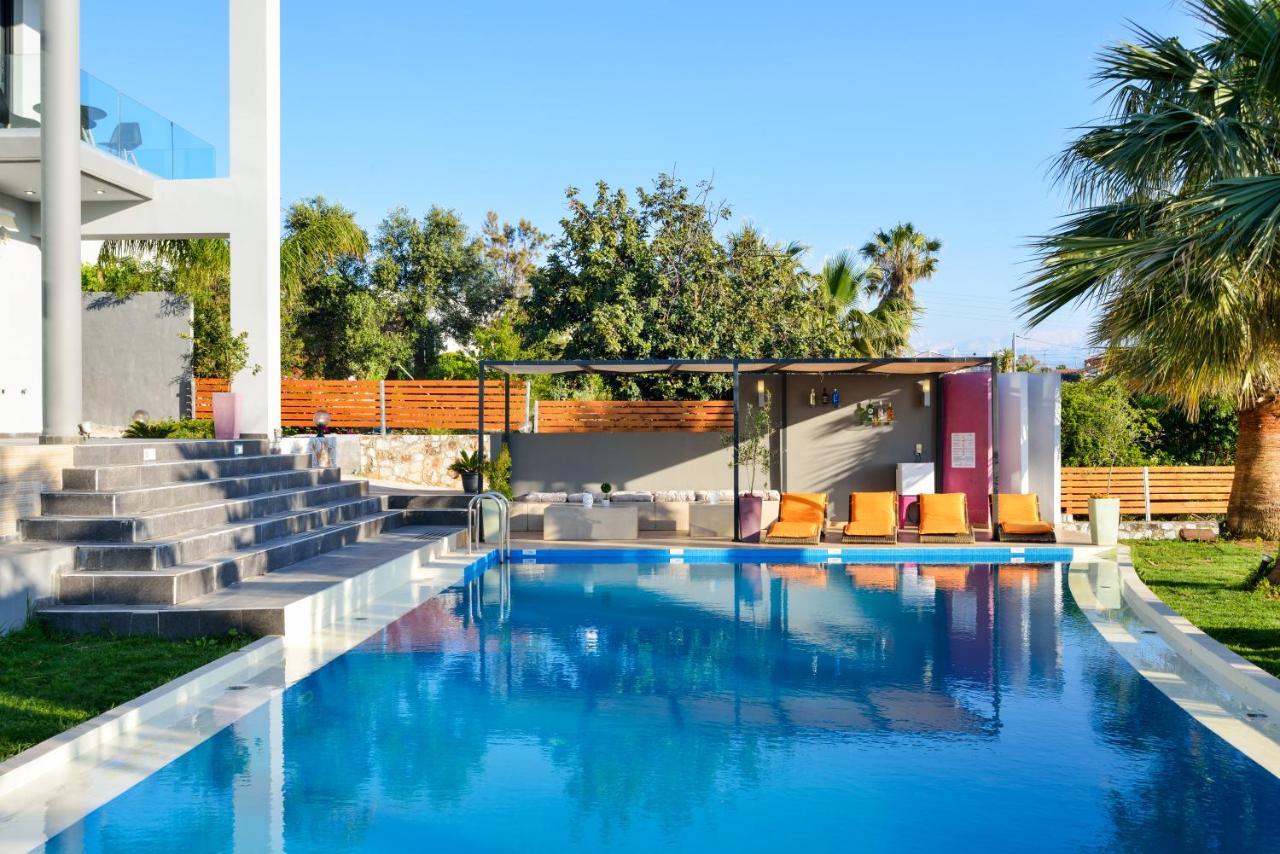 Adorno Luxury Villas Chorafakia Bagian luar foto