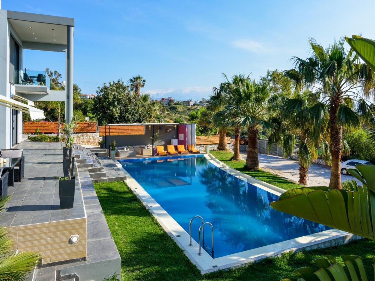 Adorno Luxury Villas Chorafakia Bagian luar foto